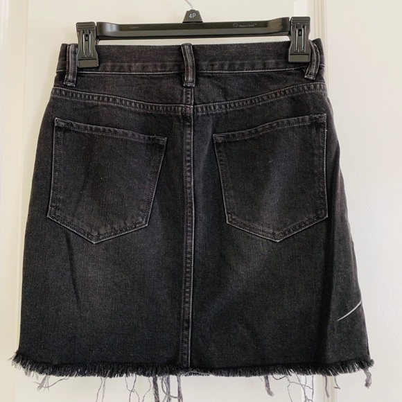 Allsaints Bird-embroidered Denim Skirt - Picture 5 of 8